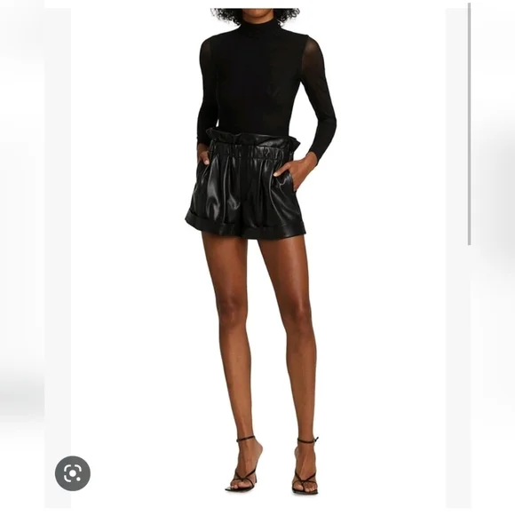 Alice + Olivia Clarinda Turtleneck Long Sleeve Bodysuit Size XL NWT $395 - Picture 8 of 16